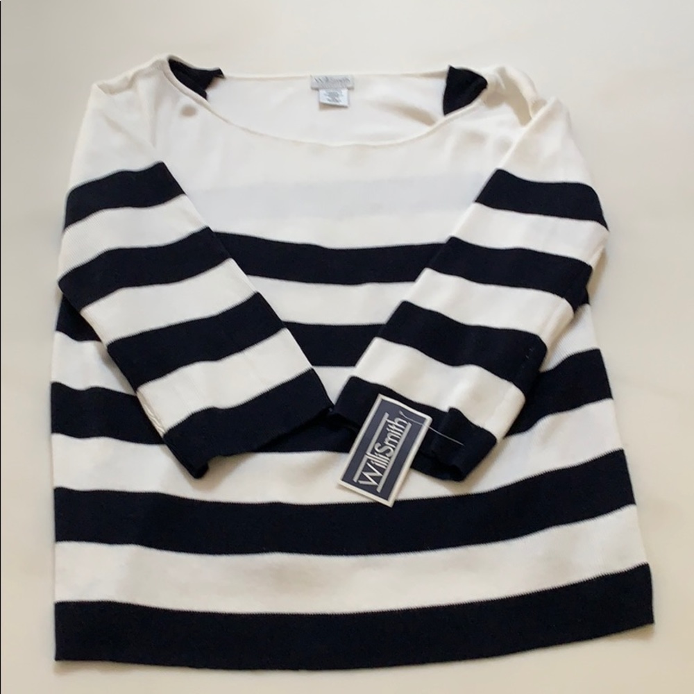 Lightweight striped sweater